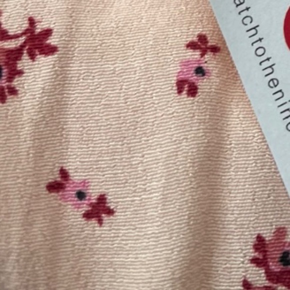 The nines by hatch size small blush pink floral print mini dress size small S - Picture 4 of 4